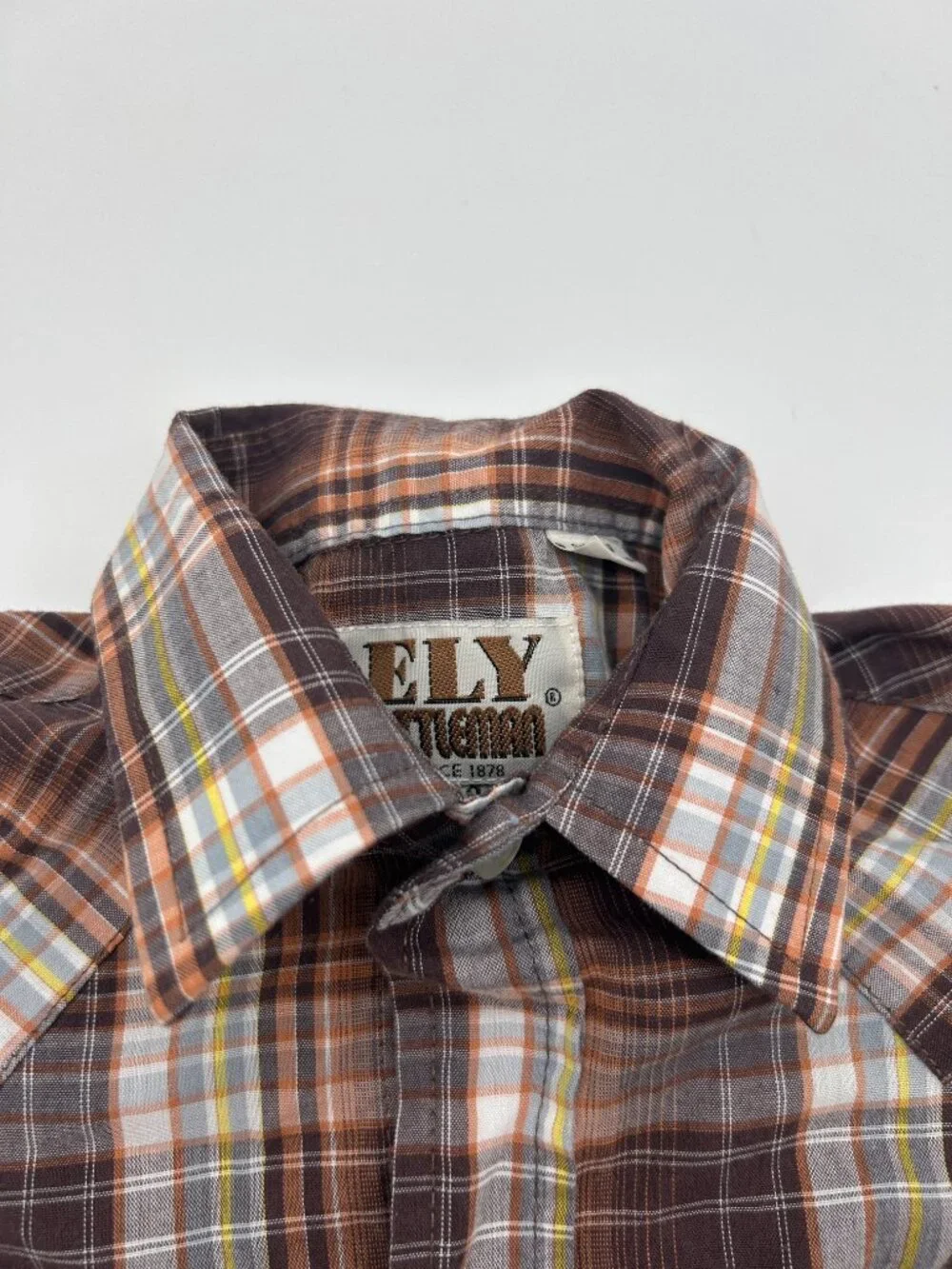 Ely Cattleman Youth/Toddler Long Sleeve Plaid Pearl Snap Western Shirt Size 3